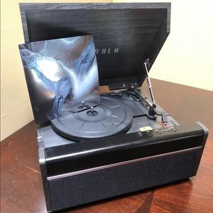 Record player and Post Malone record